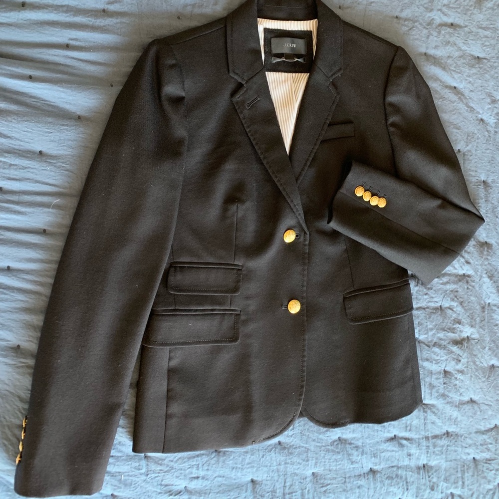JCREW schoolboy blazer